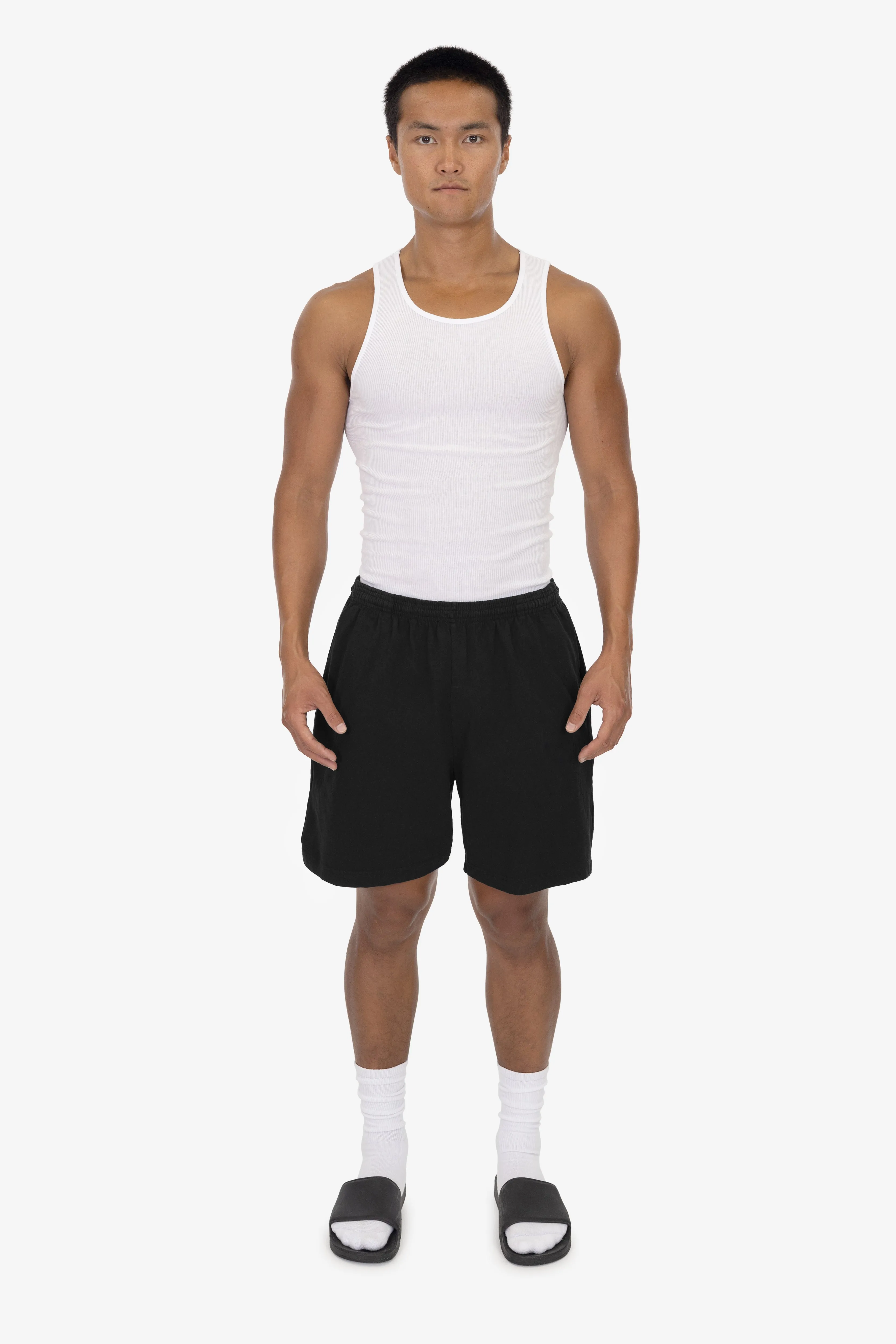 1241GD - Mid-Length Heavy Jersey Short