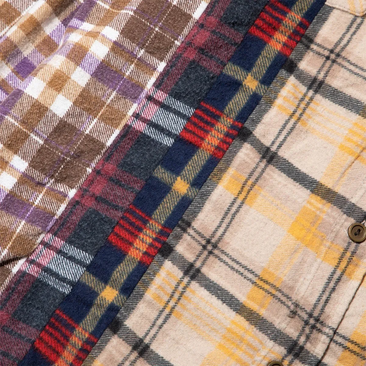 7 CUTS FLANNEL SHIRT FW20 1