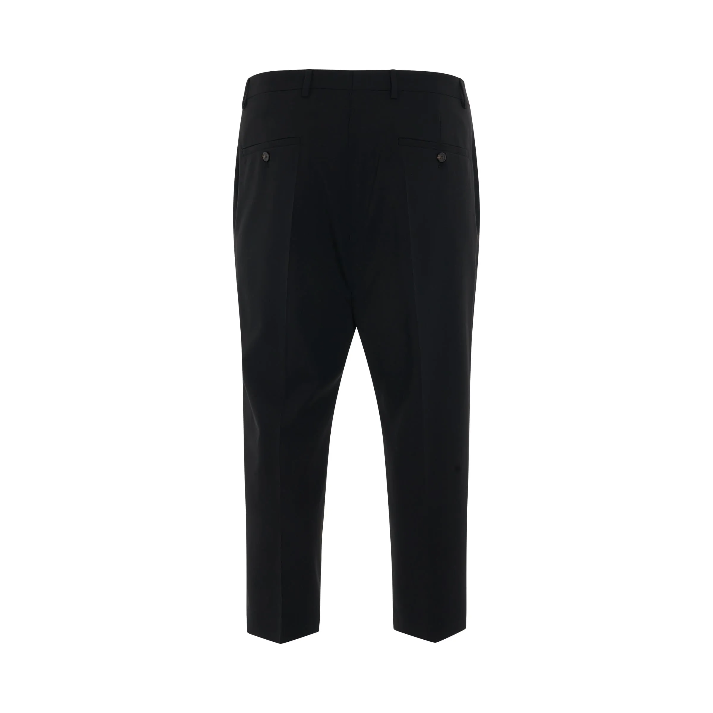 Astaires Woven Cropped Pants in Black