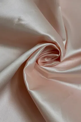 Blush Italian Satin Organza