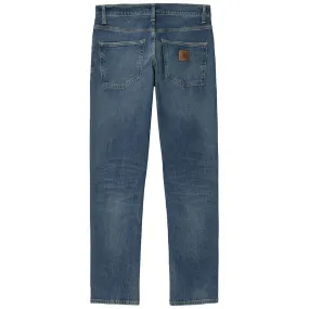 CARHARTT WIP KLONDIKE PANT // BLUE (MID USED WASH) L32