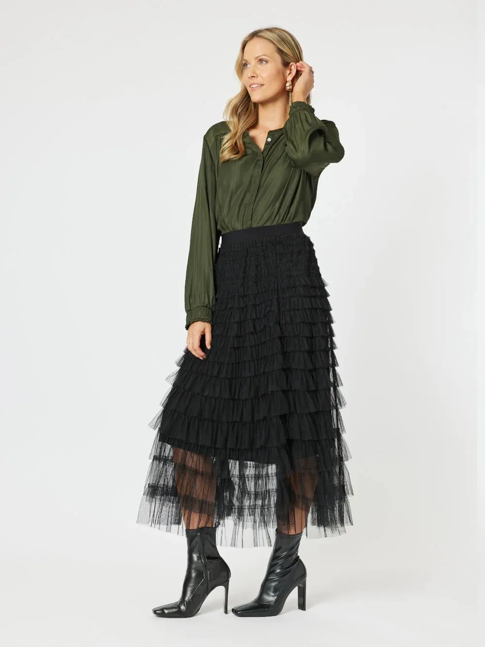 CARRIE TILLE LAYERED SKIRT