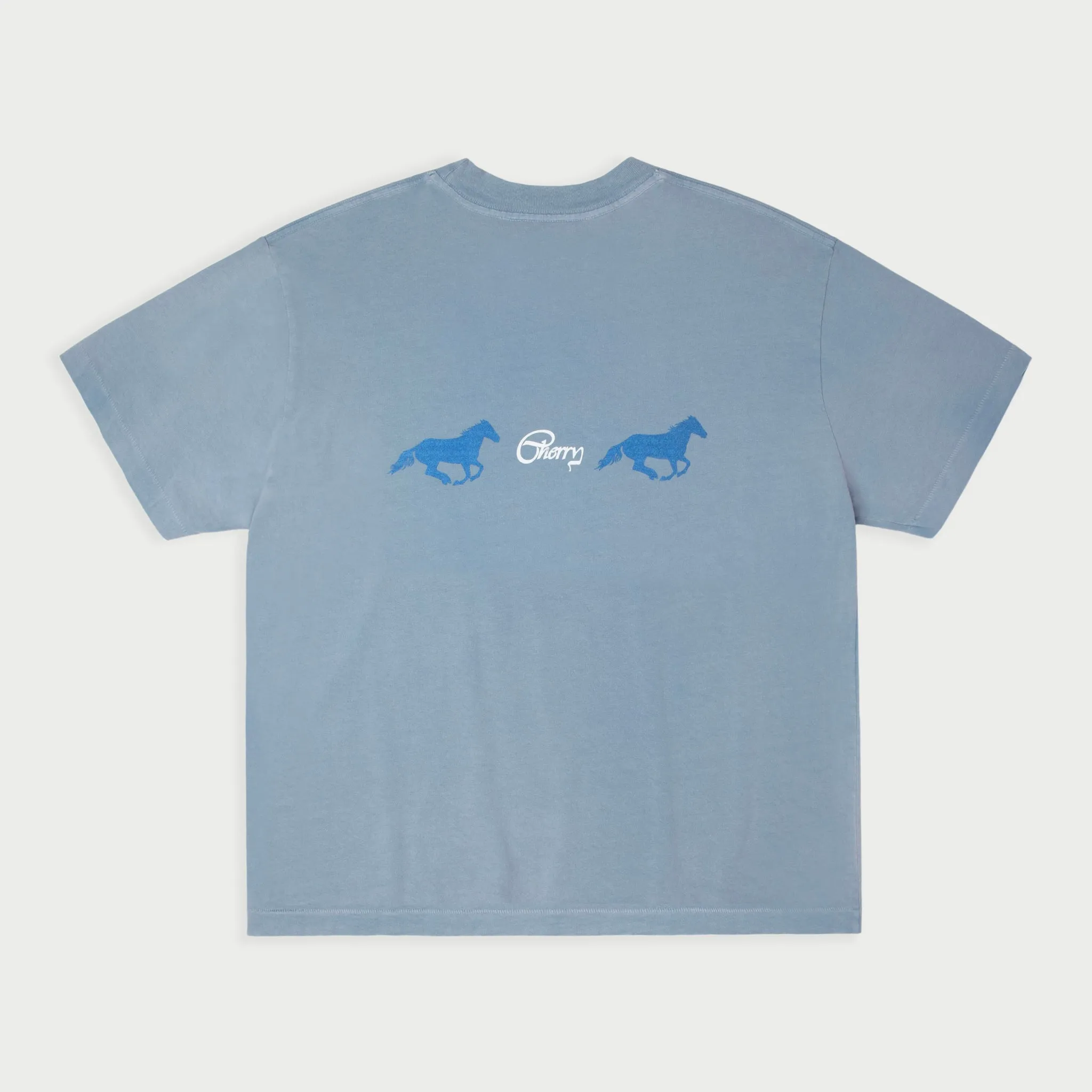 Cherry Parks Boxy Tee (Sky Blue)