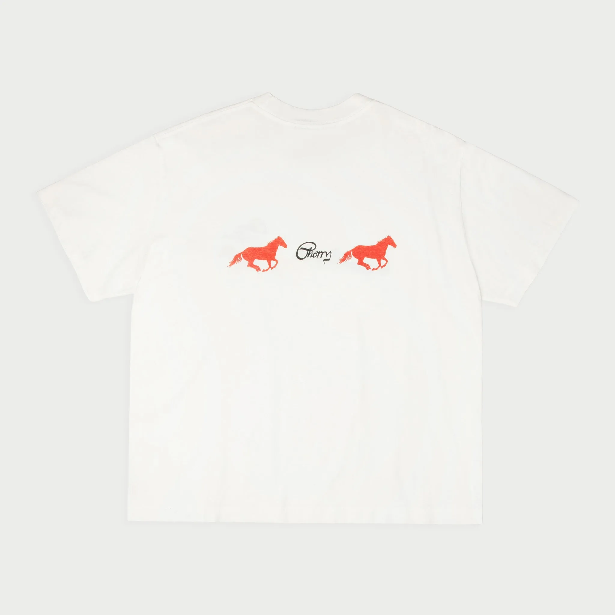 Cherry Parks Boxy Tee (White)