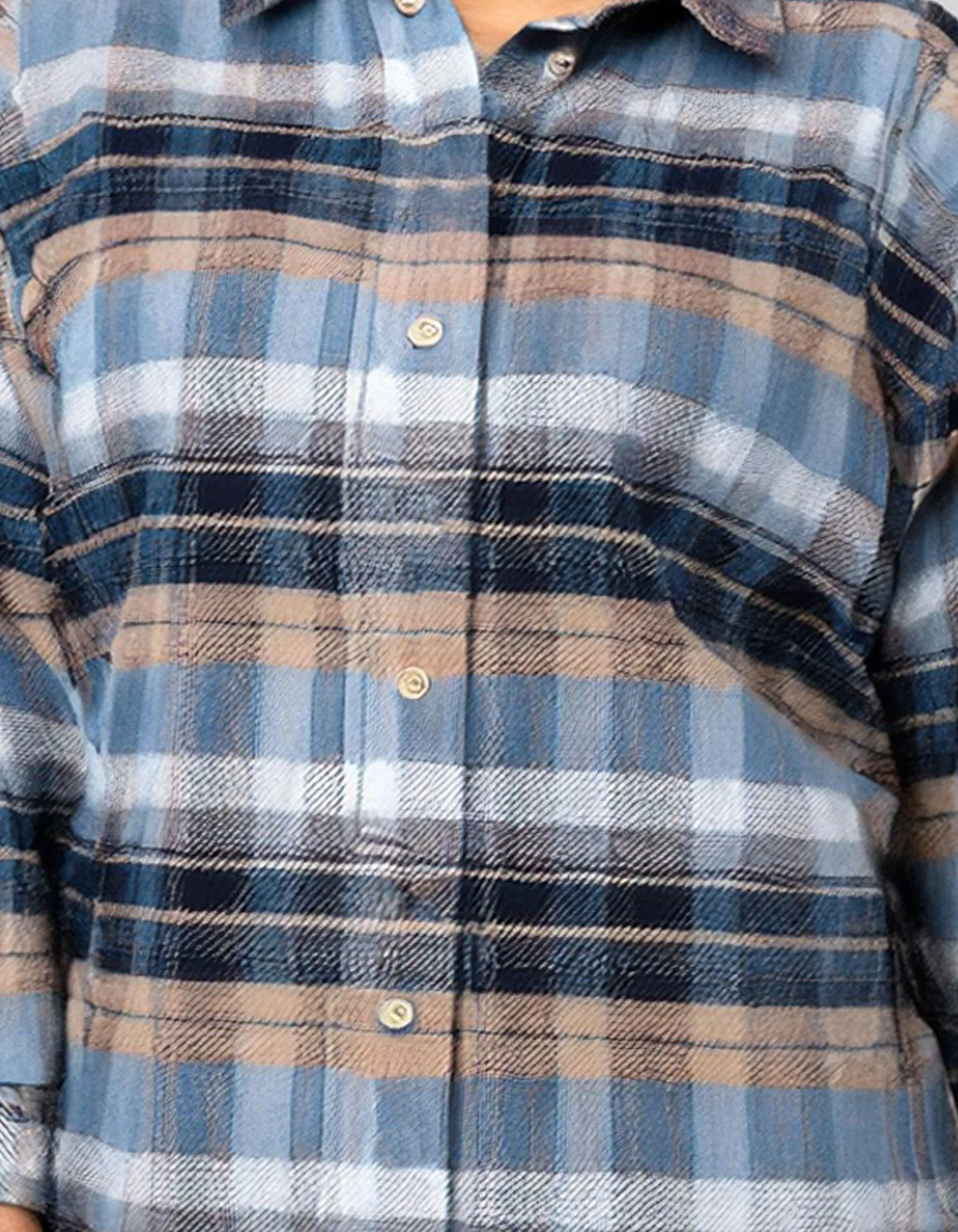 Cloudy Day Grey Flannel Shirt