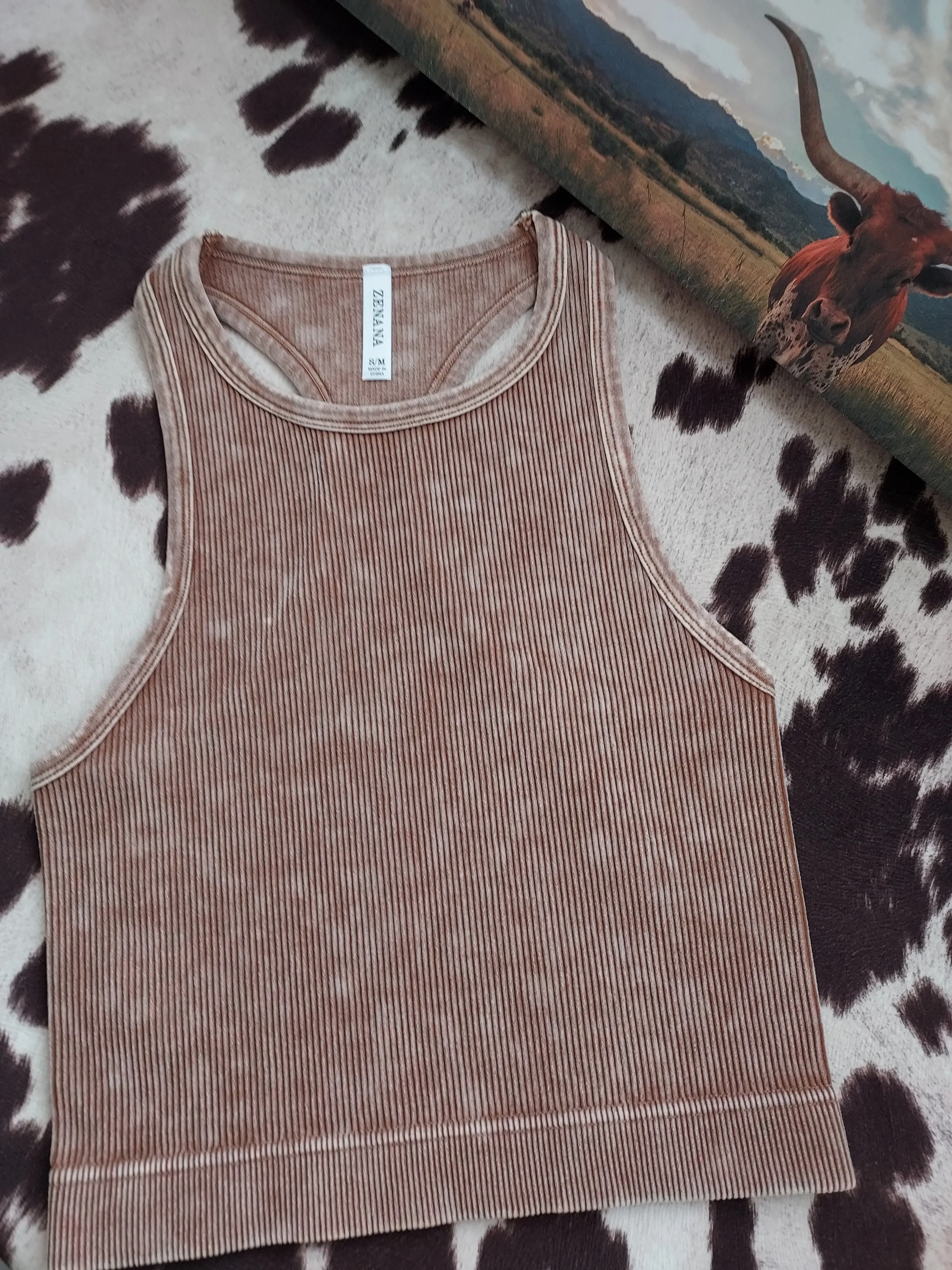 Coffee for days high neck tank