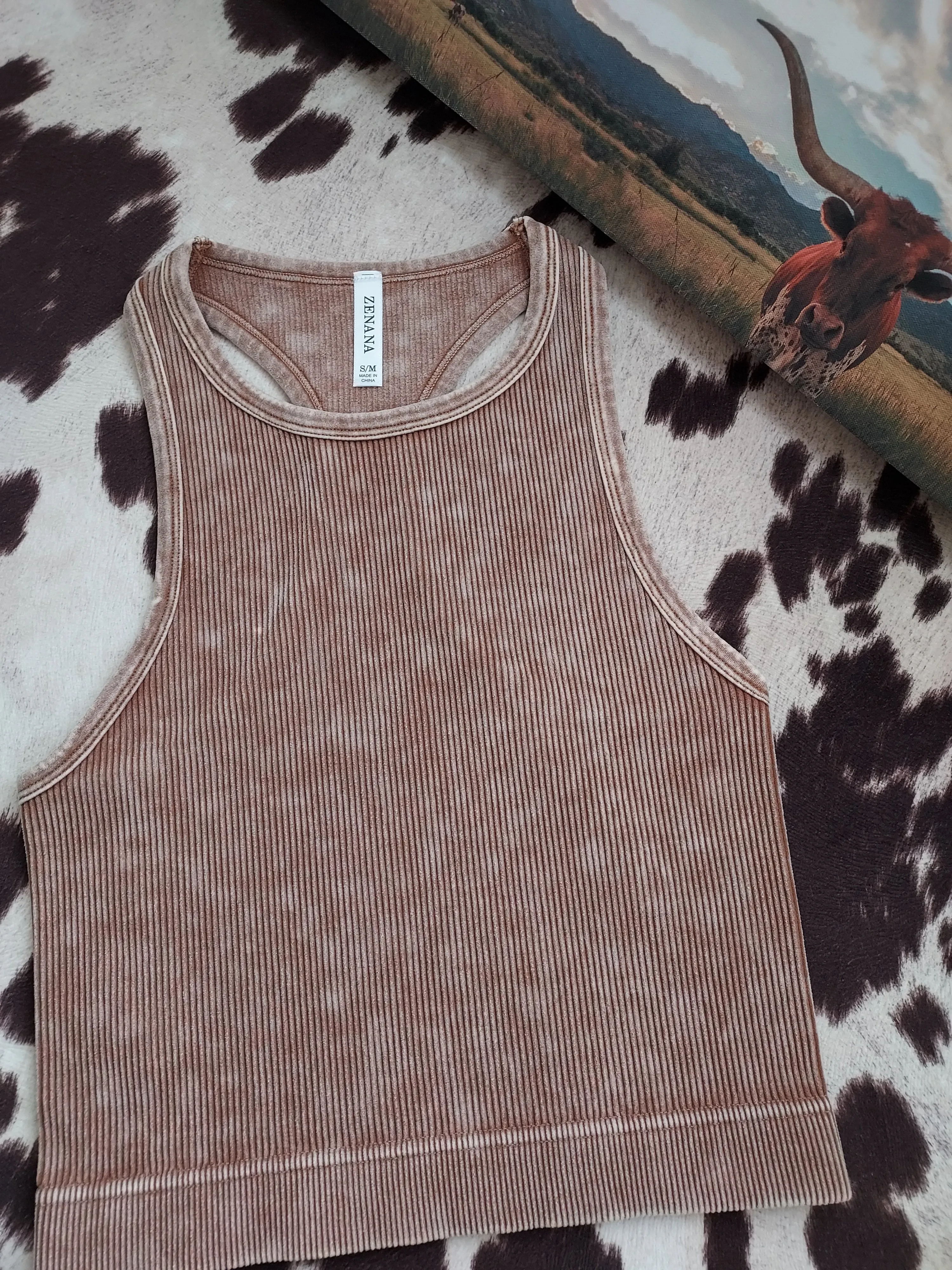 Coffee for days high neck tank