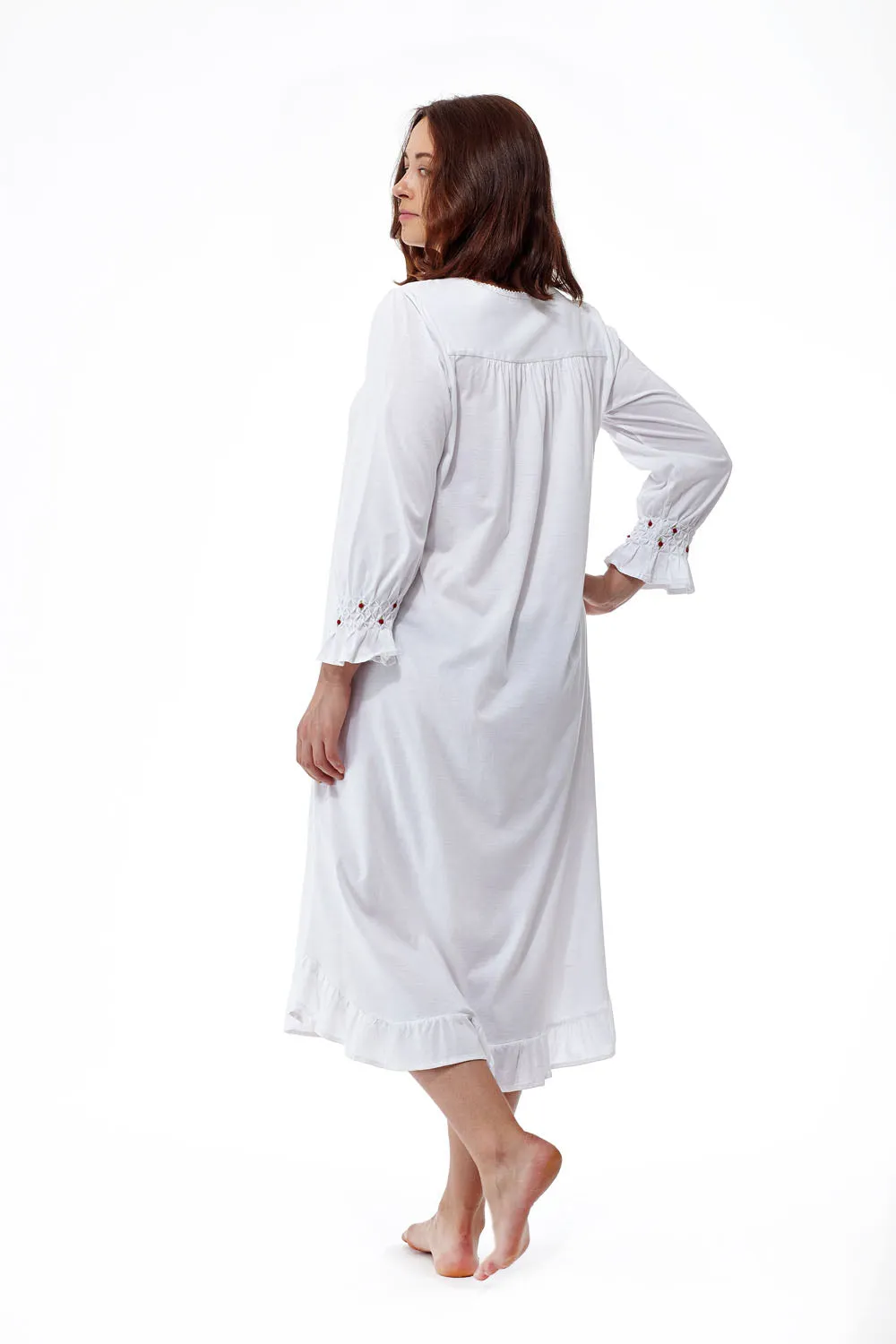 Cotton Knit Gown