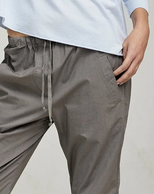 Cotton Tapered Pants