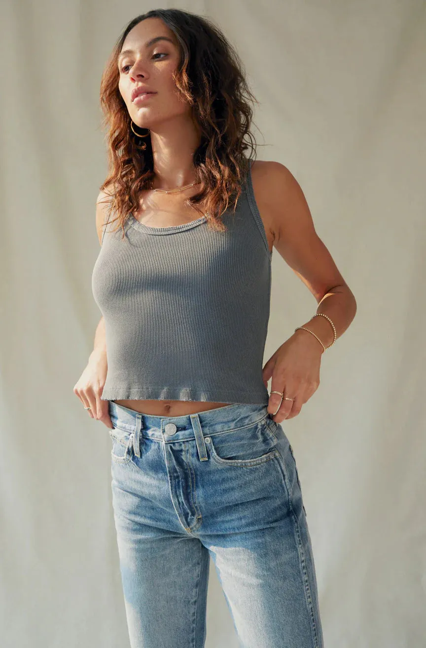 Crop Rib Tank