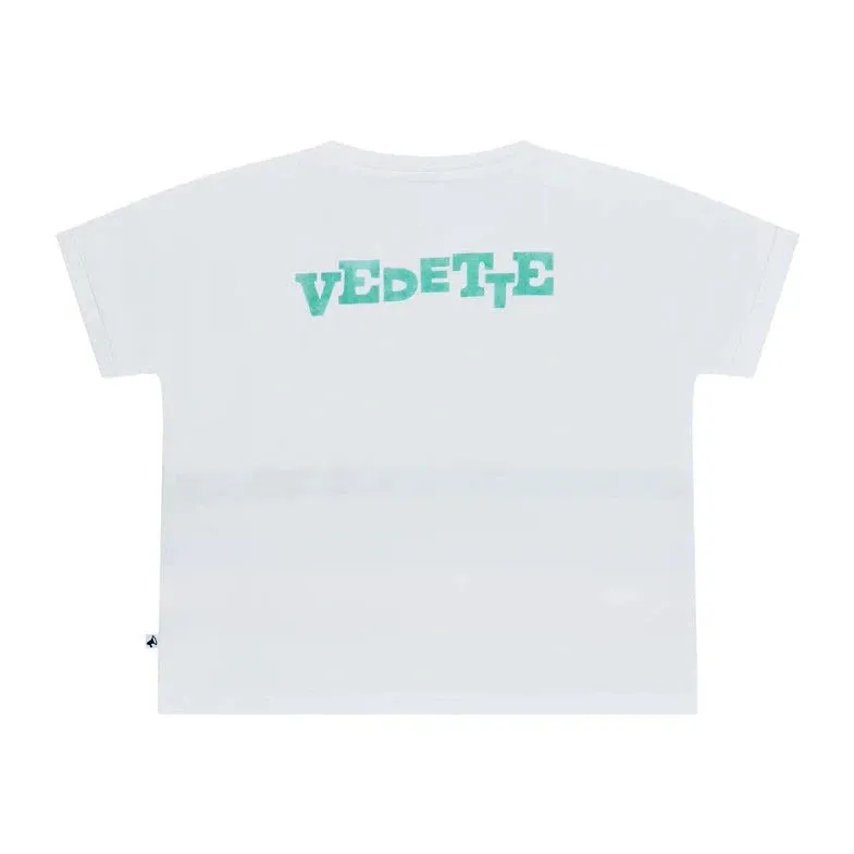 CROP/BOXY KNOT TEES | OFFWHITE