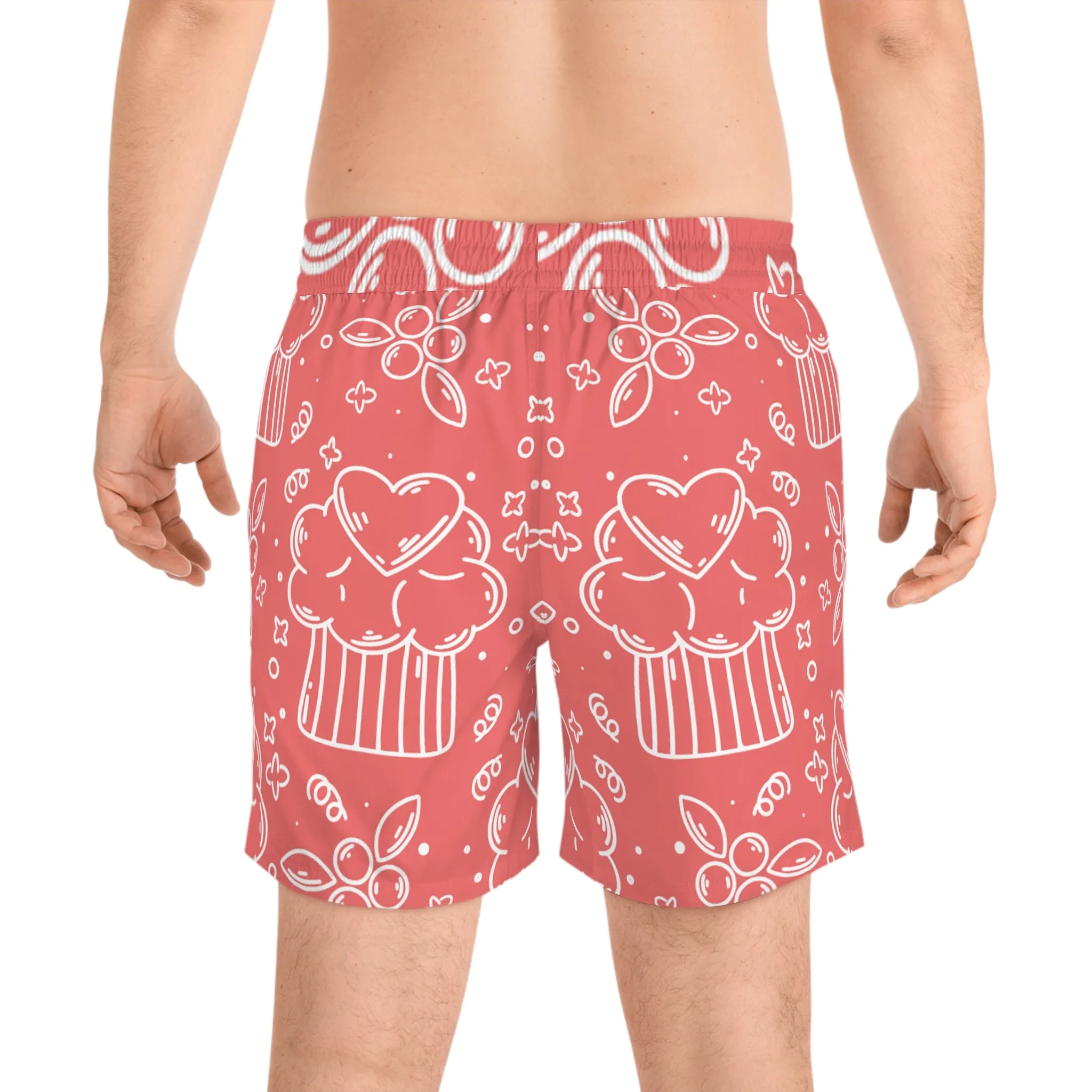 Doodle Pancake - Inovax Men's Mid-Length Swim Shorts