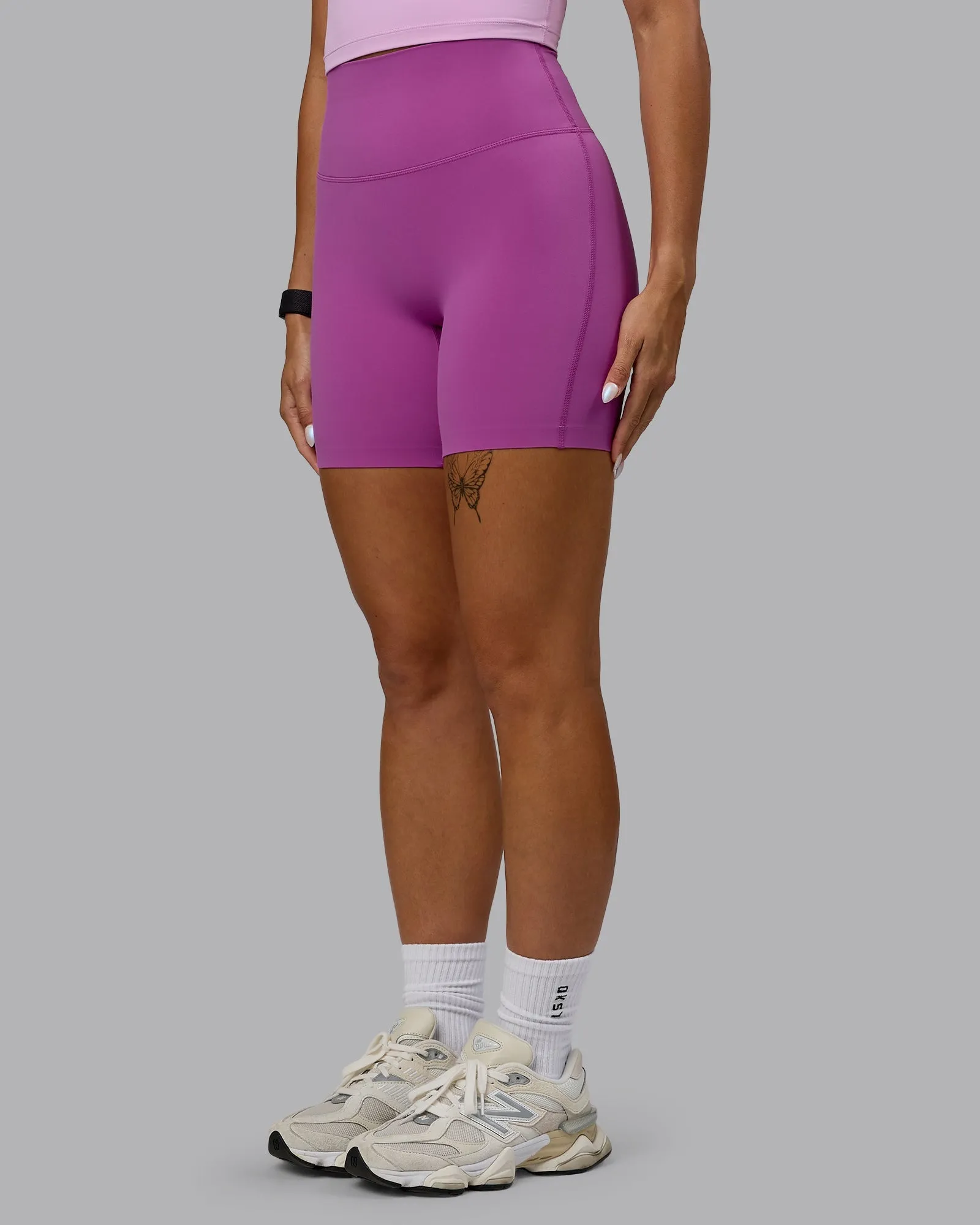 Elixir Mid-Length Shorts - Orchid