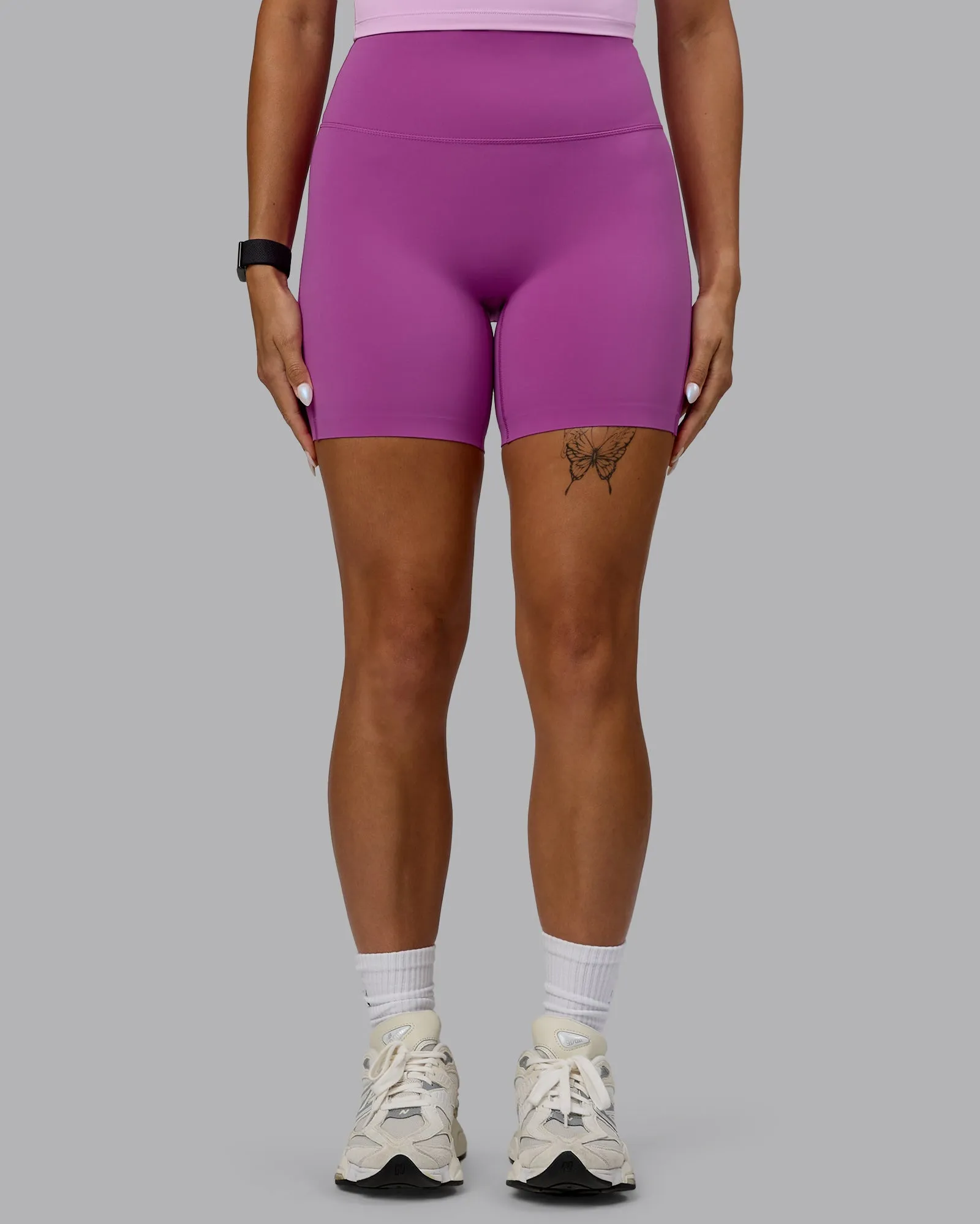 Elixir Mid-Length Shorts - Orchid