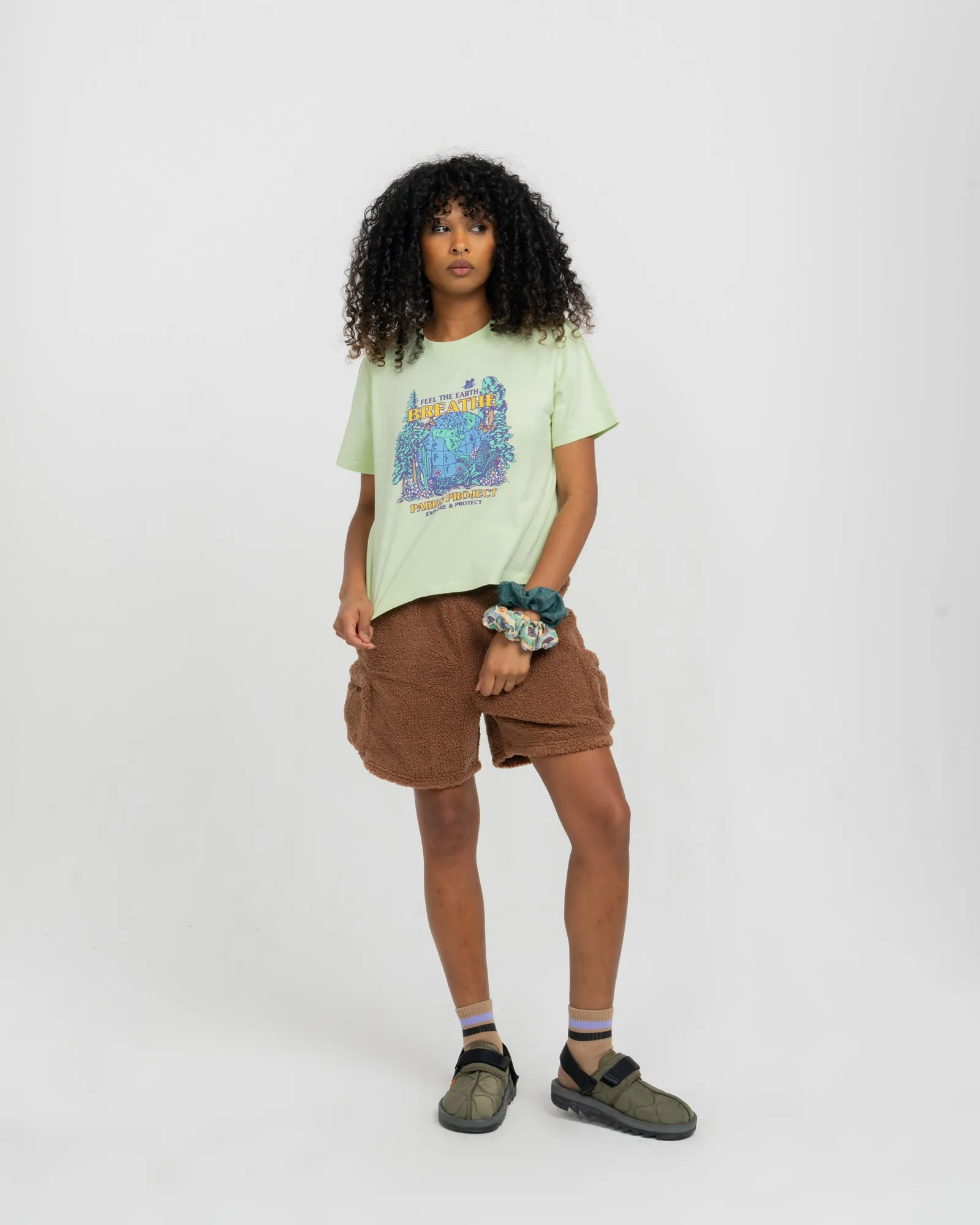 Feel The Earth Breathe Boxy Tee