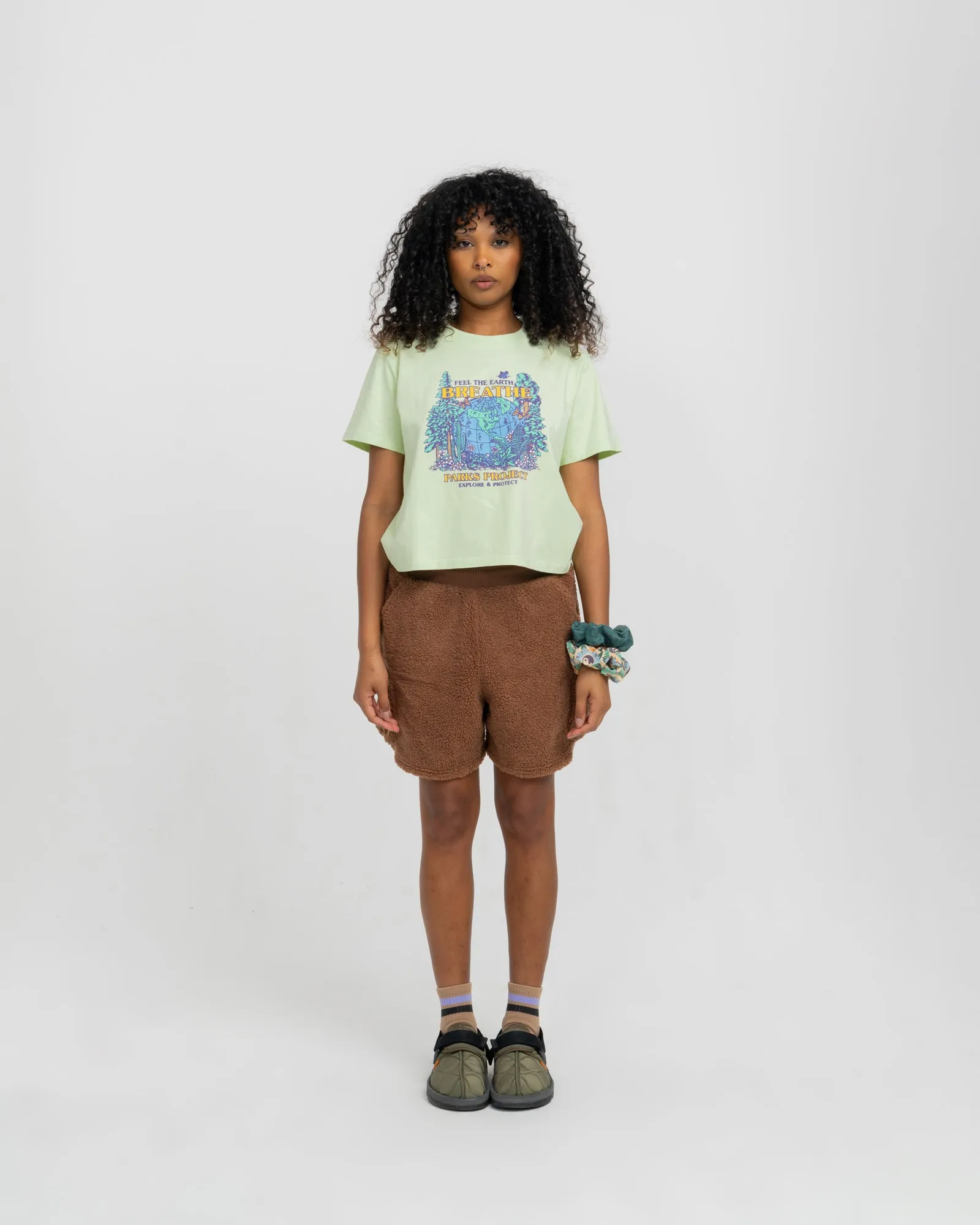 Feel The Earth Breathe Boxy Tee