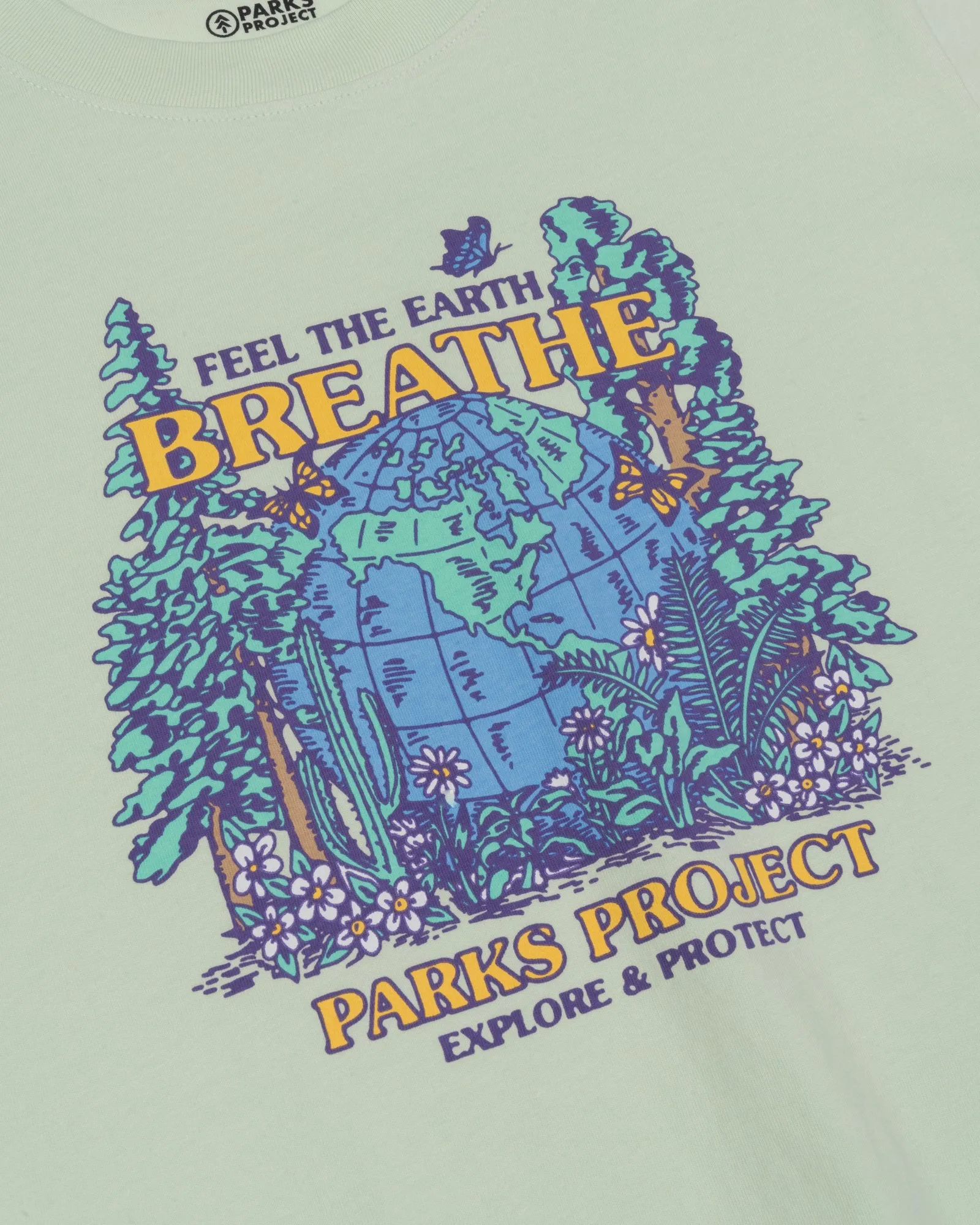 Feel The Earth Breathe Boxy Tee