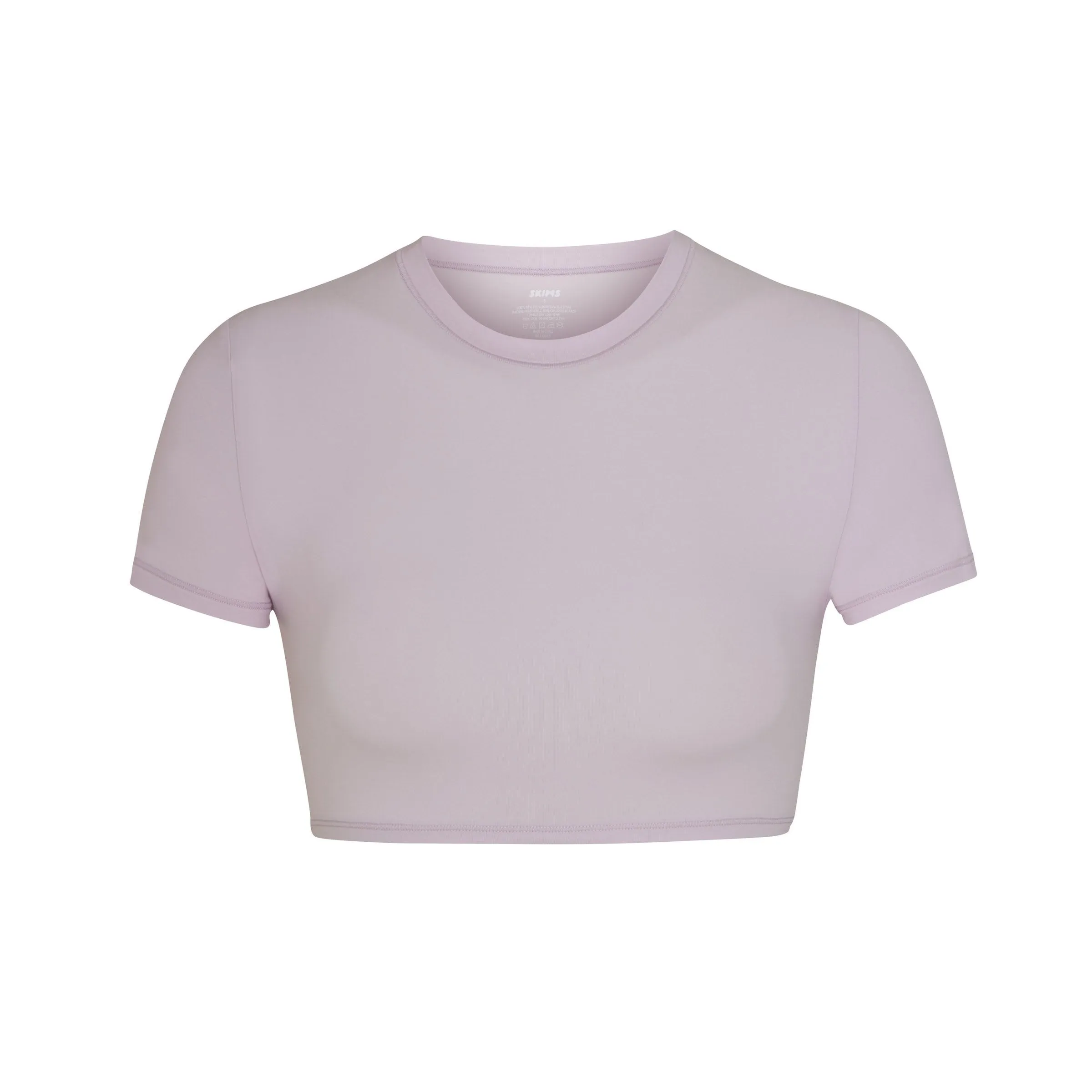 FITS EVERYBODY SUPER CROPPED T-SHIRT | IRIS MICA