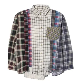 FLANNEL SHIRT - 7 CUTS SHIRT SS20 1