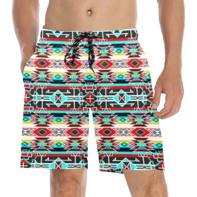 Force of Nature Windstorm Men's Mid-Length Beach Shorts