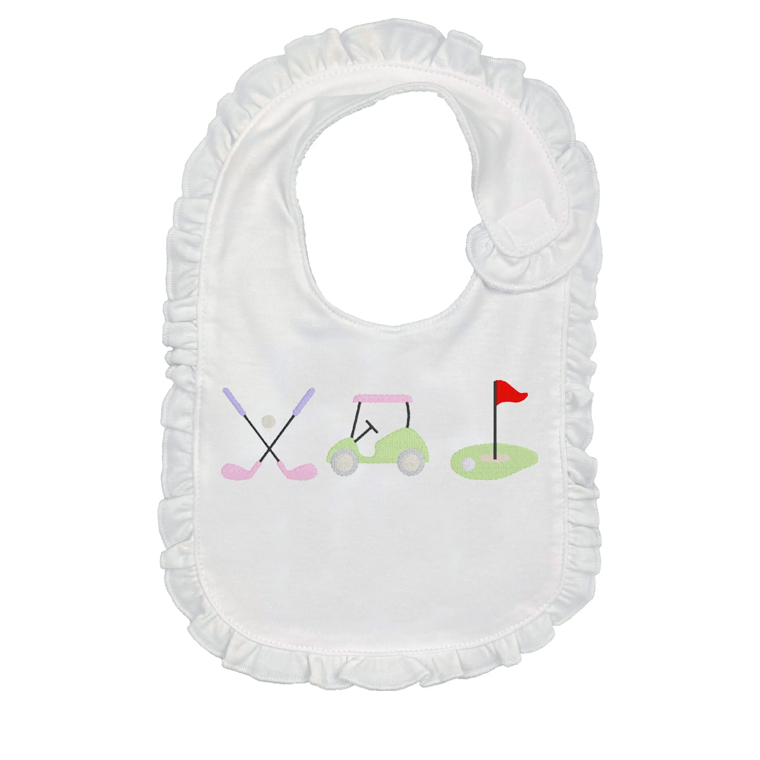 Golf Trio Bib -Pink