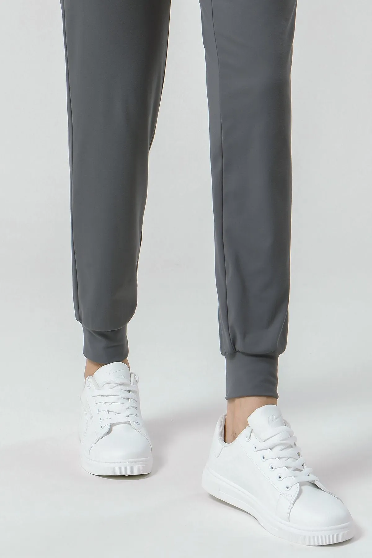 High-Waisted Tapered Joggers