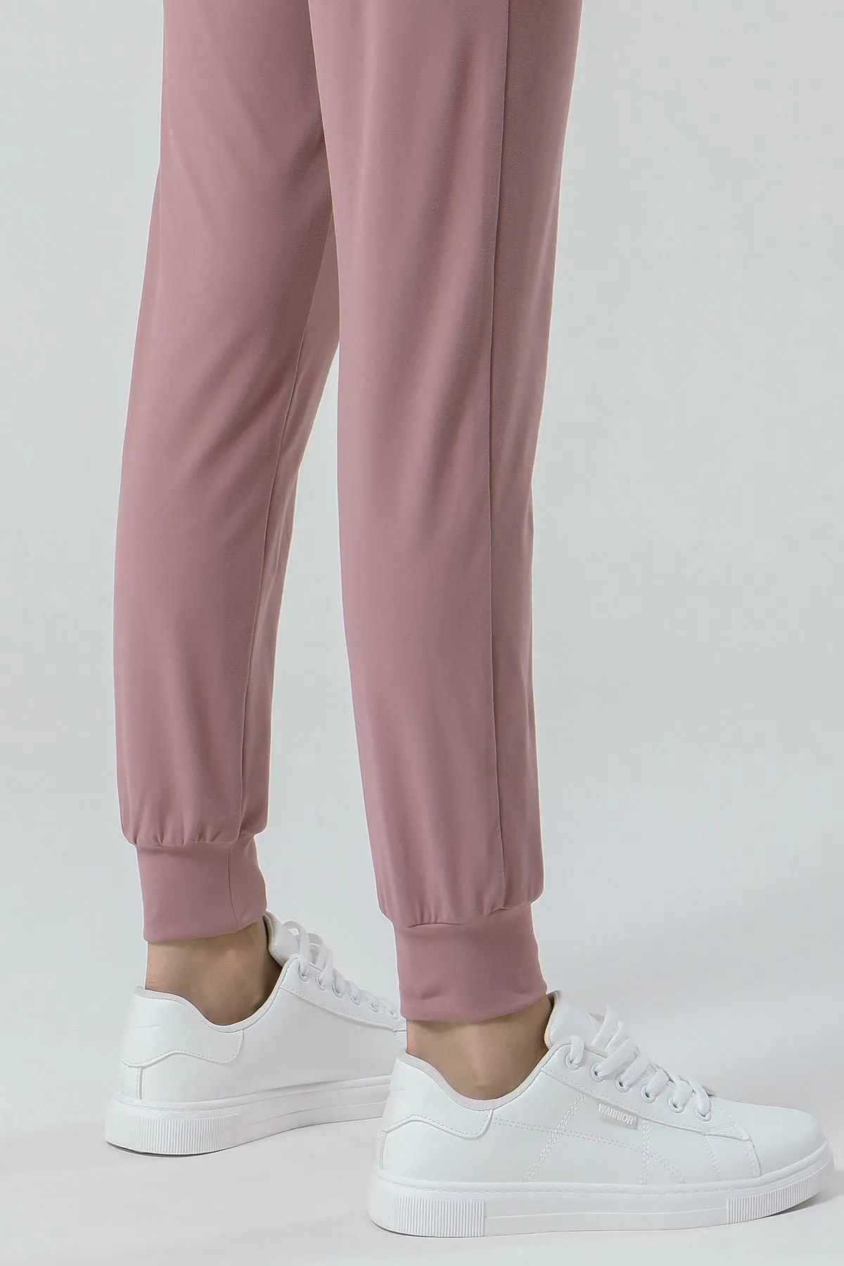 High-Waisted Tapered Joggers