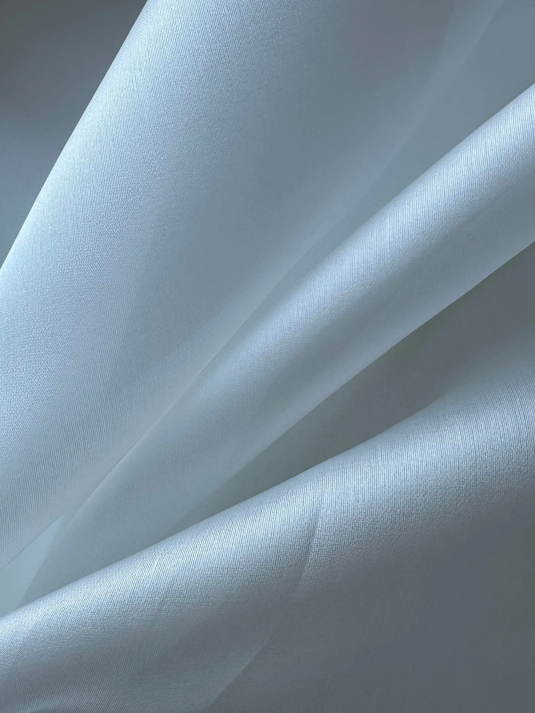 Ivory Silk Organza Satin - Sprucell