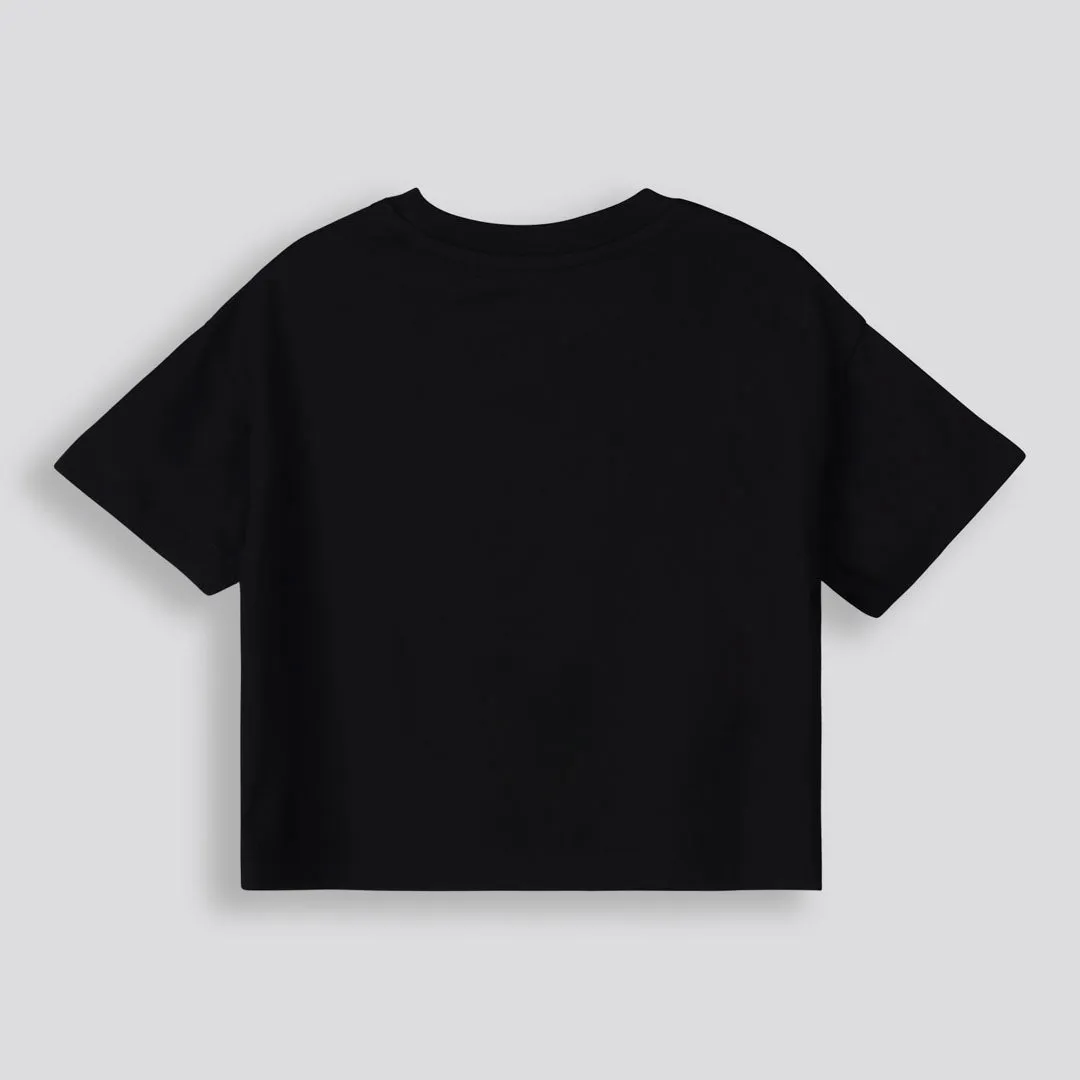 Kids Branded Tee _ 154823 _ Black