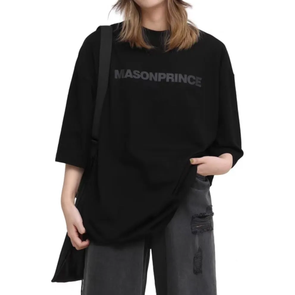 MASONPRINCE Basic Logo Tee Black