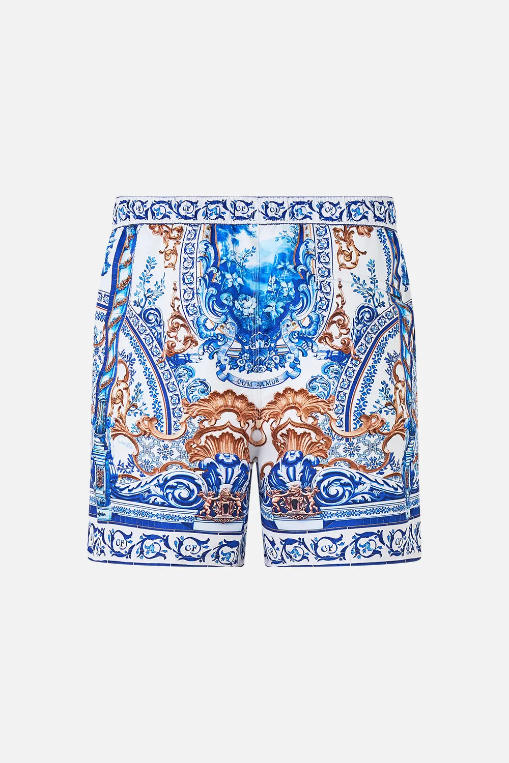 MID LENGTH BOARDSHORT AZUL ADVENTURES