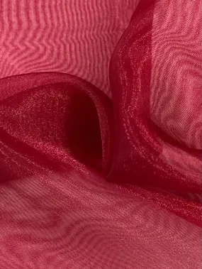 Organza - Burgundy - 150cm