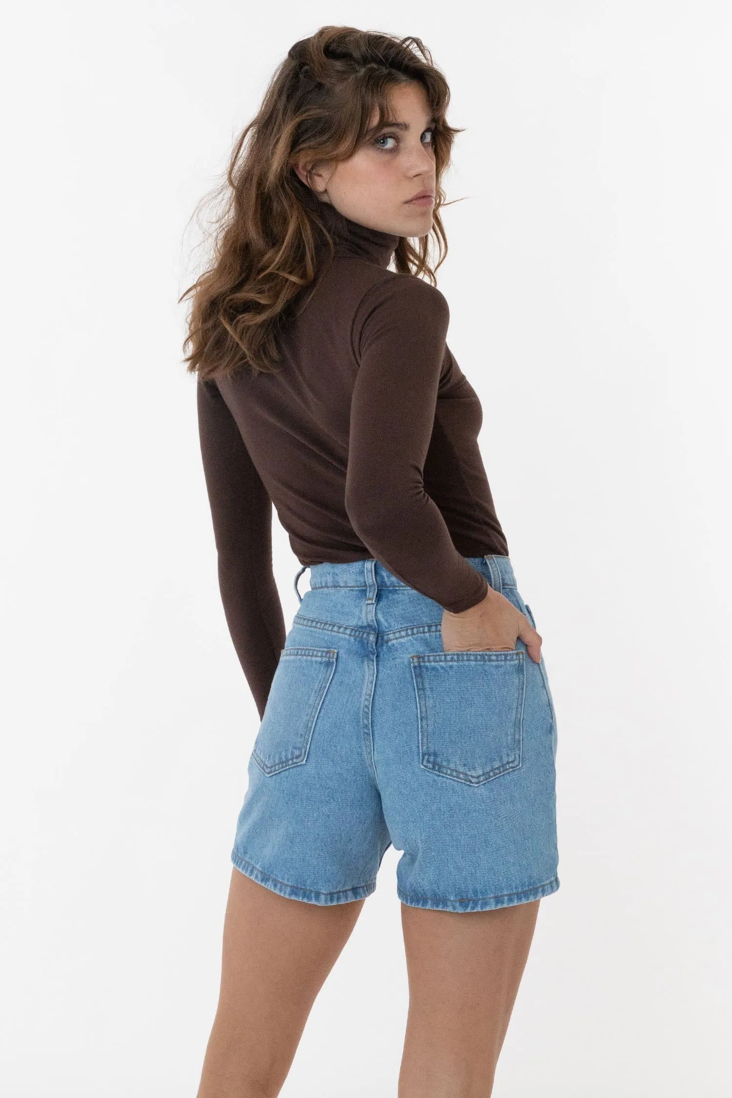 RDNW06 - Denim Mid-Length Short