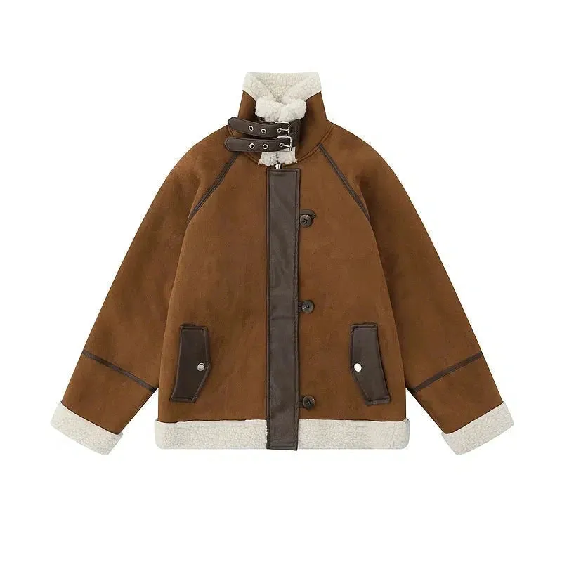 Shearling-Lined Insulated Jacket