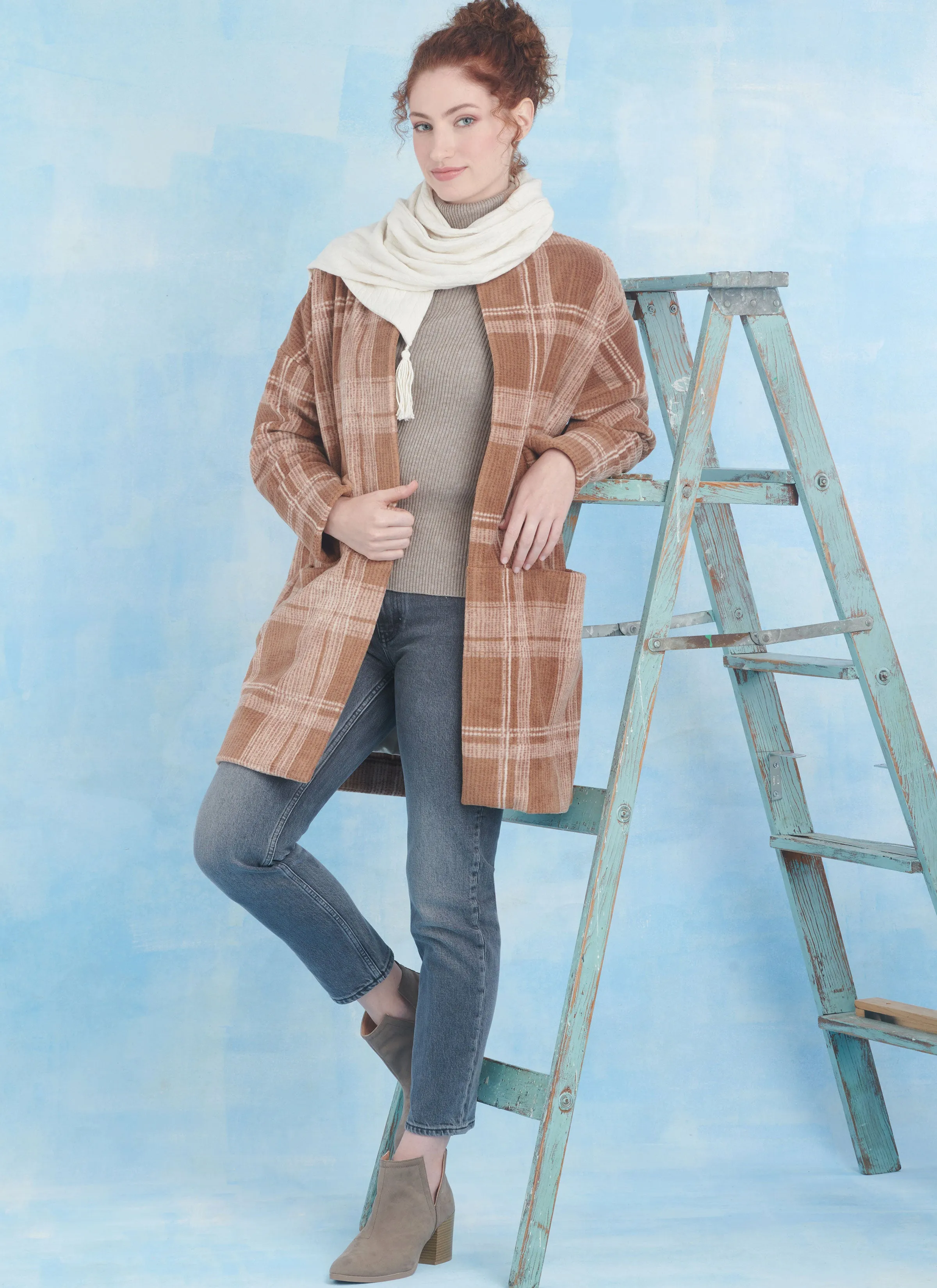 Simplicity Sewing Pattern 9853 Coats and Scarf