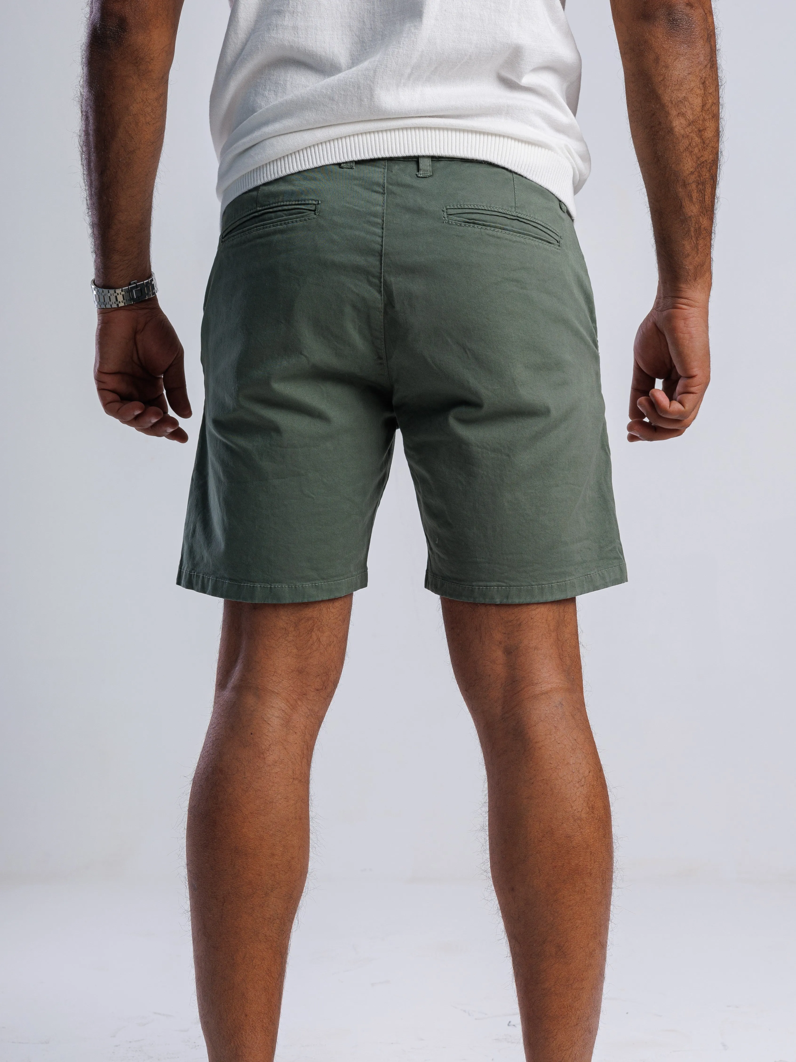 Slim-fit Flex Mid Length Chino Shorts