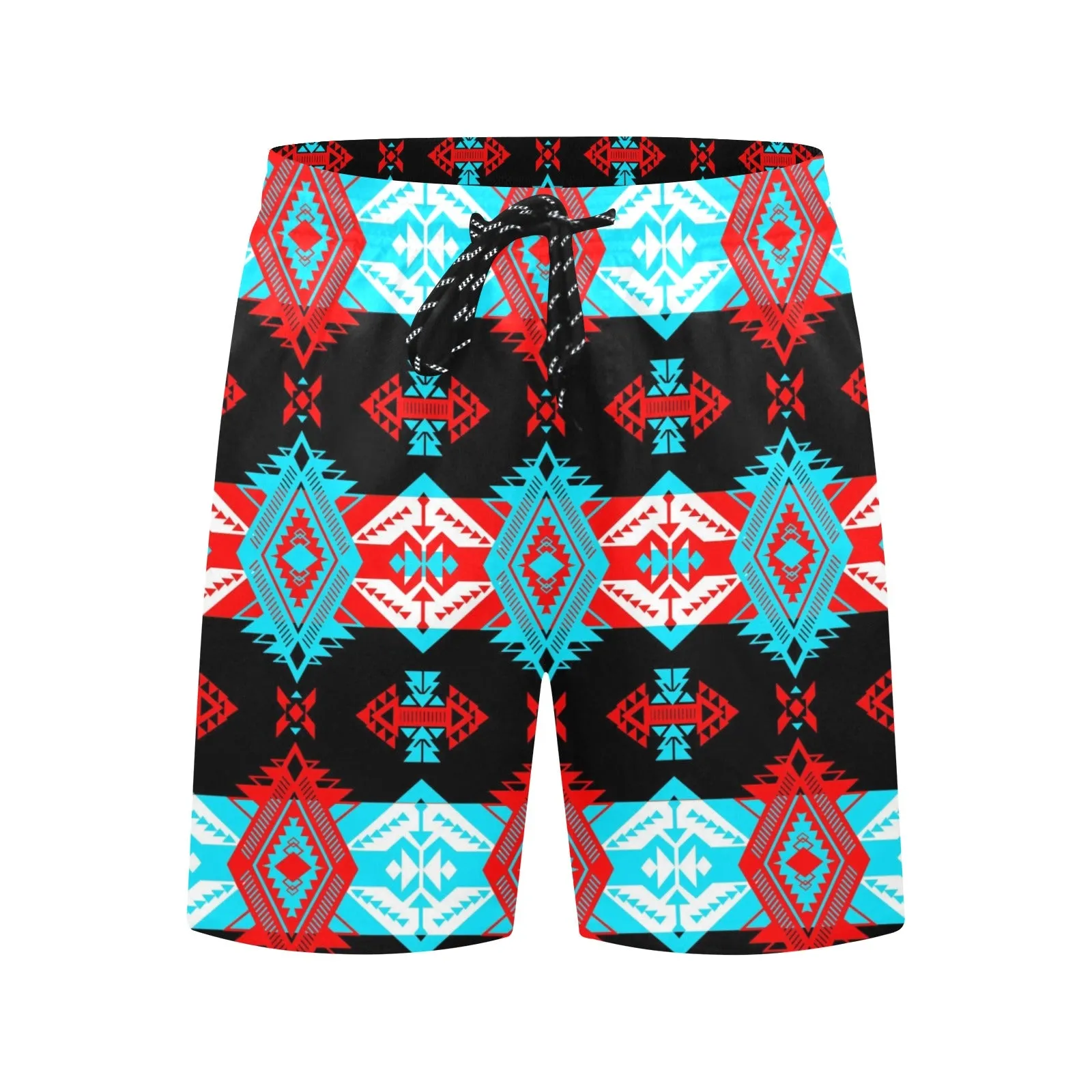 Sovereign Nation Trade Men's Mid-Length Beach Shorts