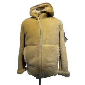 Stone Island Men's shearling coat