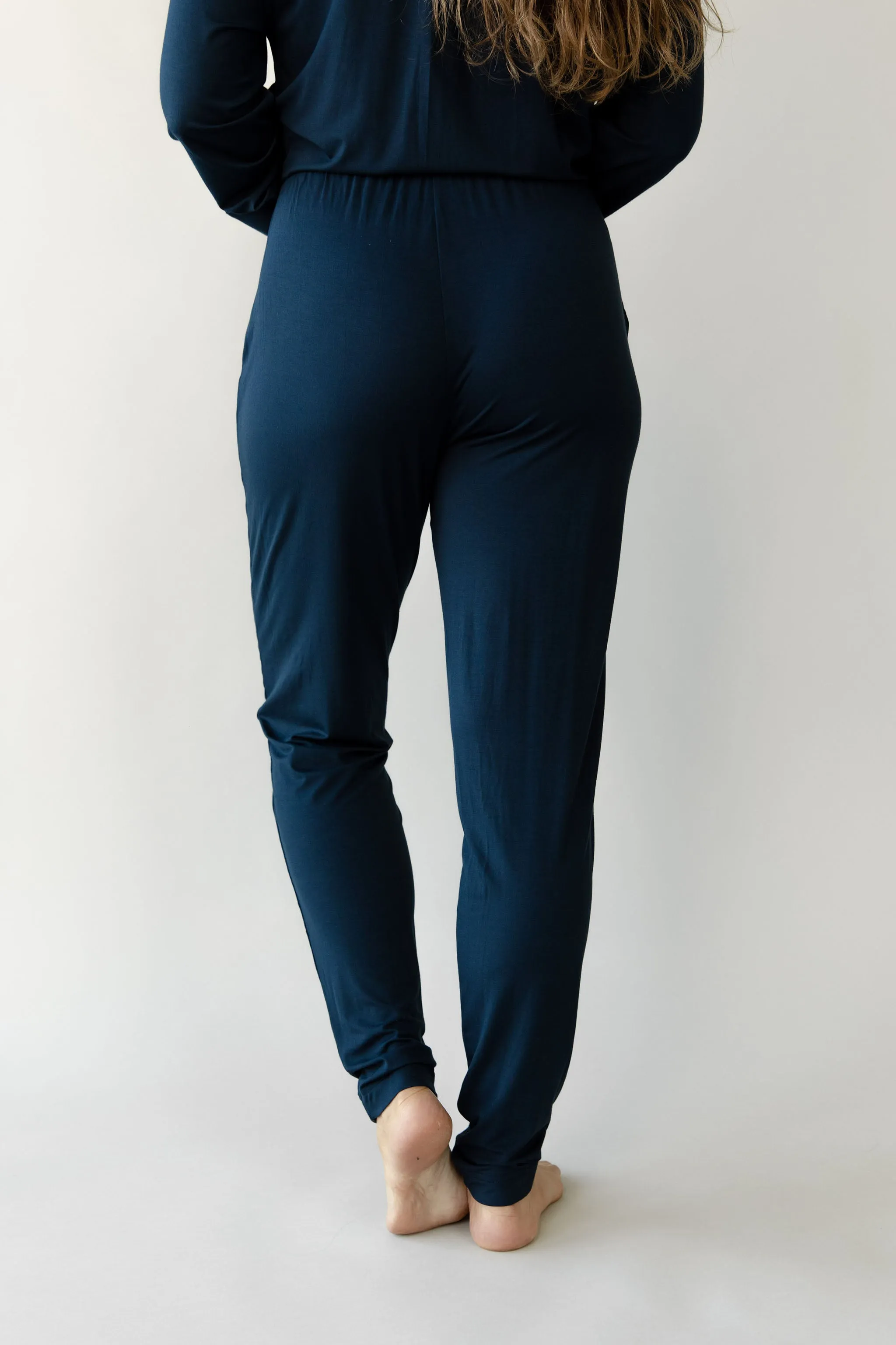 Stretch Knit Bamboo Tapered Pant