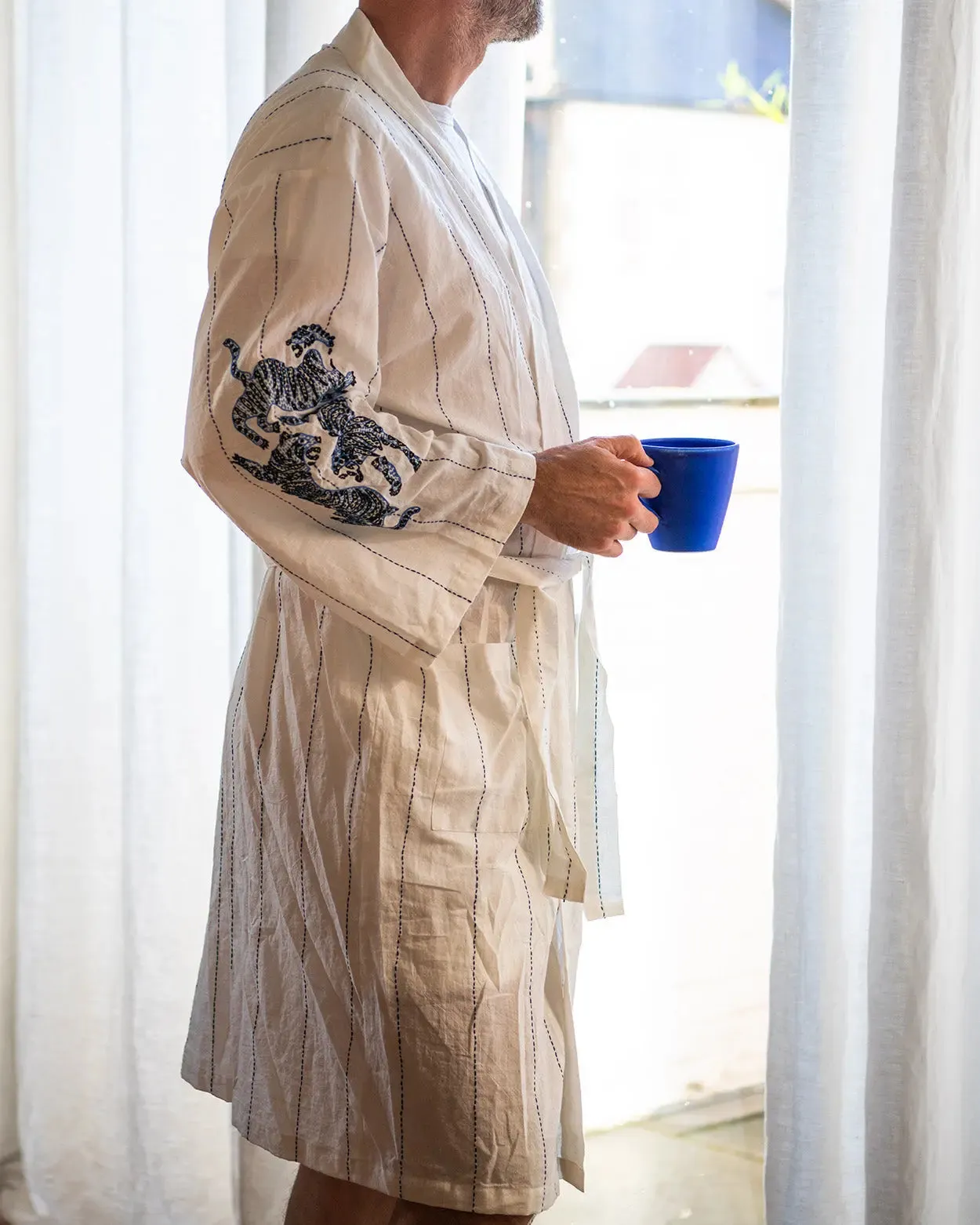 Tiger Unisex Kimono