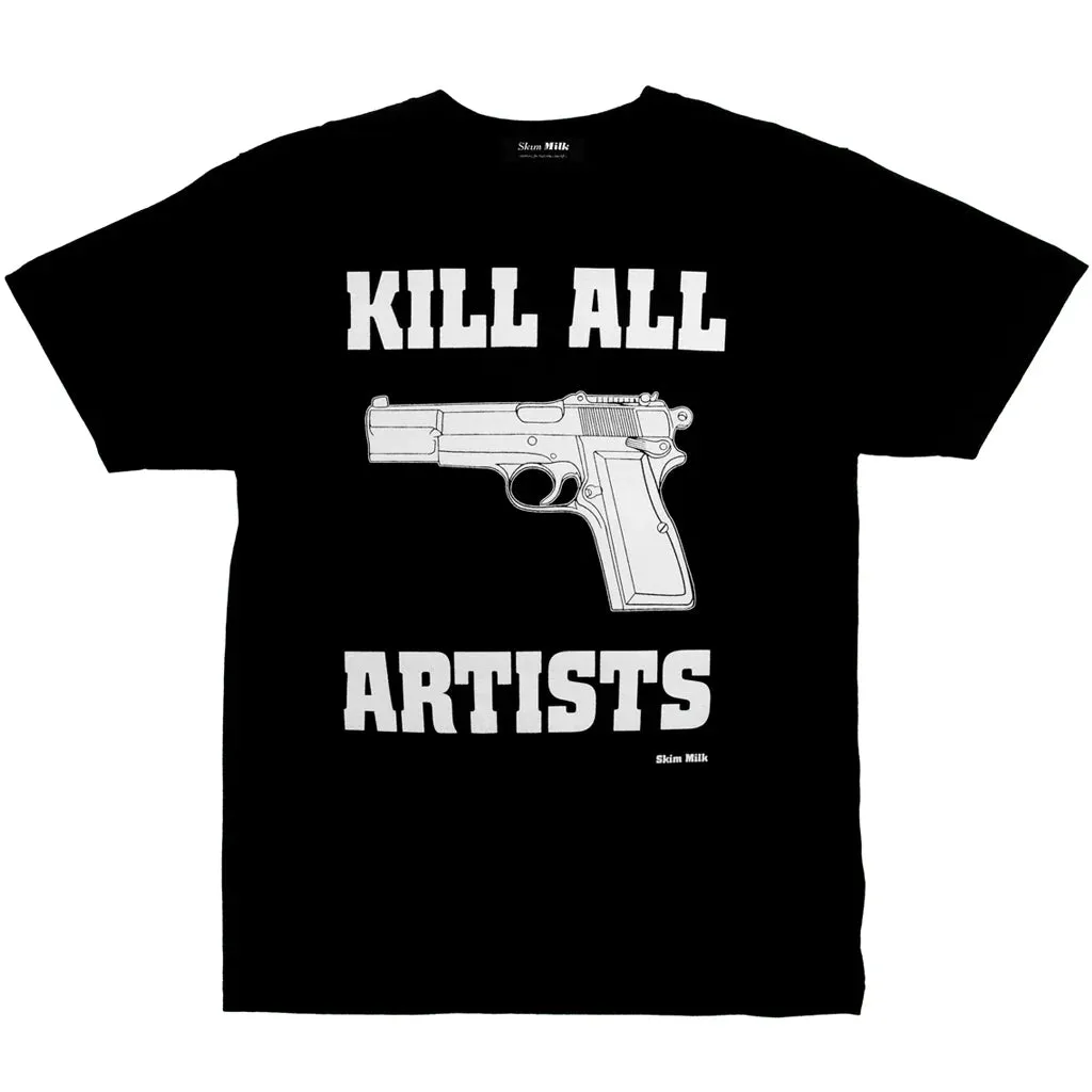 Unisex Kill All Artists Tee - Black