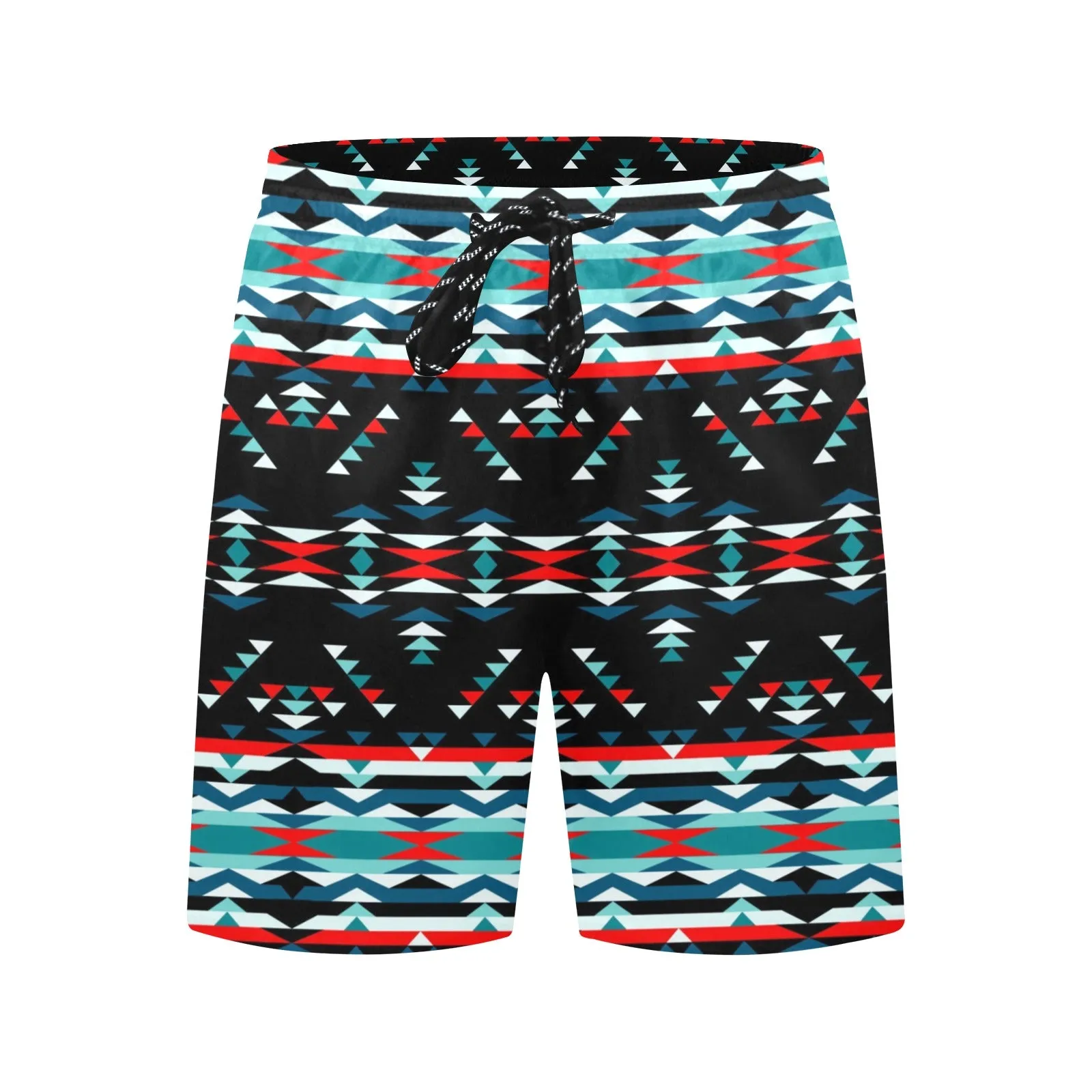 Visions of Peaceful Nights Men's Mid-Length Beach Shorts