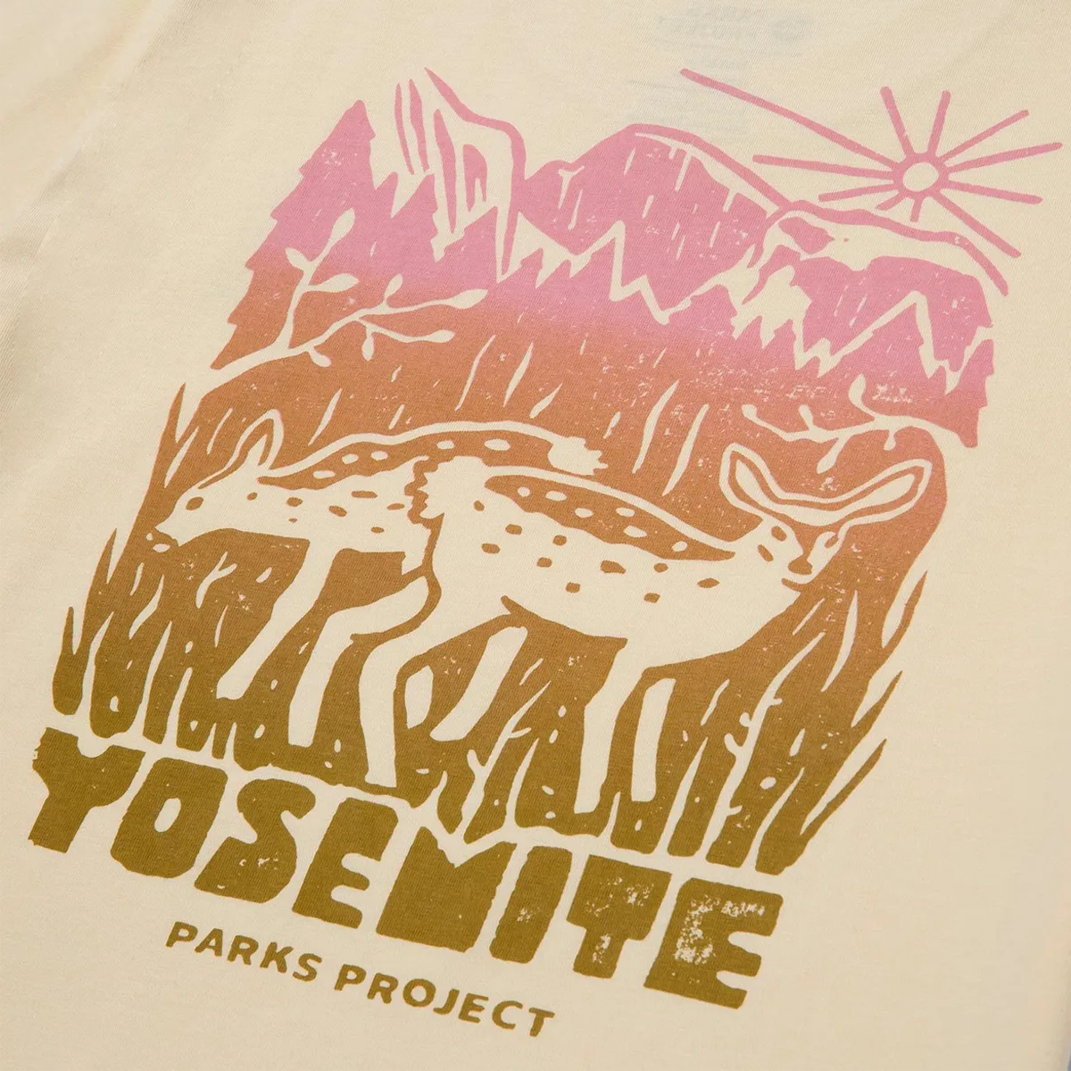 Women's Yosemite Fawns Boxy Tee